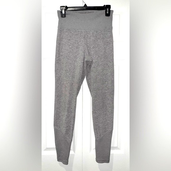 Zobha Leggings Women's Medium Heather Gray High-Waisted Pull On Activewear. GUC - Picture 1 of 10